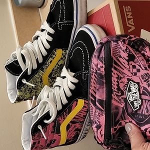 SOLD Sk8-Hi Lady Vans and matching mini fanny pack